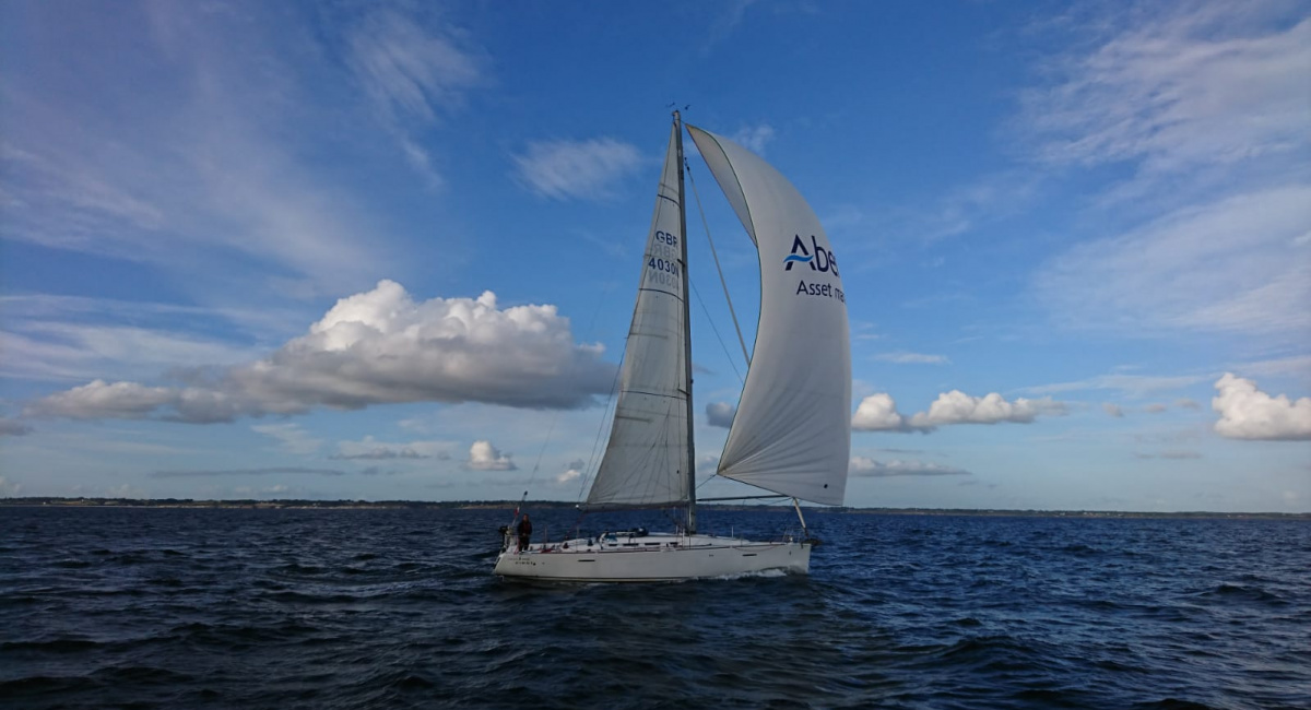 FIRST 40 sous voiles LORIENT Kernevel